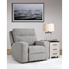 Signature Design by Ashley Biscoe PWR Recliner/ADJ Headrest