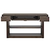 Magnussen Home McGrath Occasional Tables 3-Drawer Rectangular Sofa Table