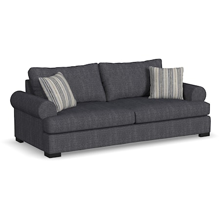 Extra Large Two-Cushion Sofa
