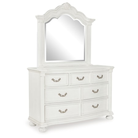 Dresser And Mirror