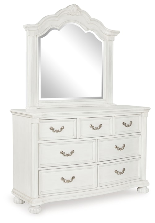 Dresser And Mirror