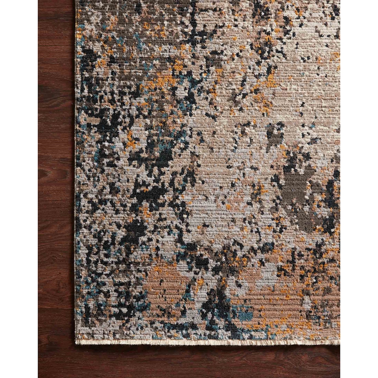 Reeds Rugs Leigh 18" x 18"  Silver / Multi Rug