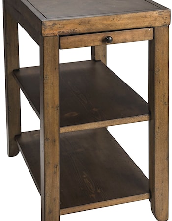 3-Shelf Chairside Table