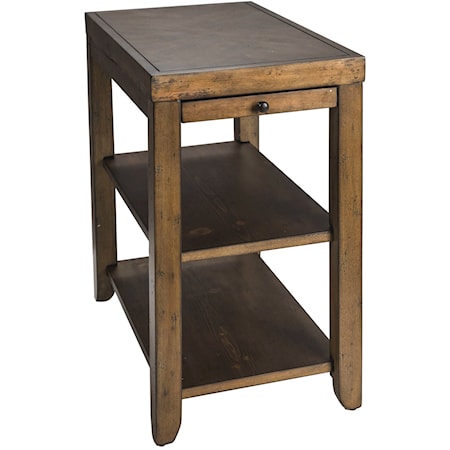 3-Shelf Chairside Table