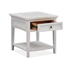 Magnussen Home Heron Cove Occasional Tables Rectangular End Table