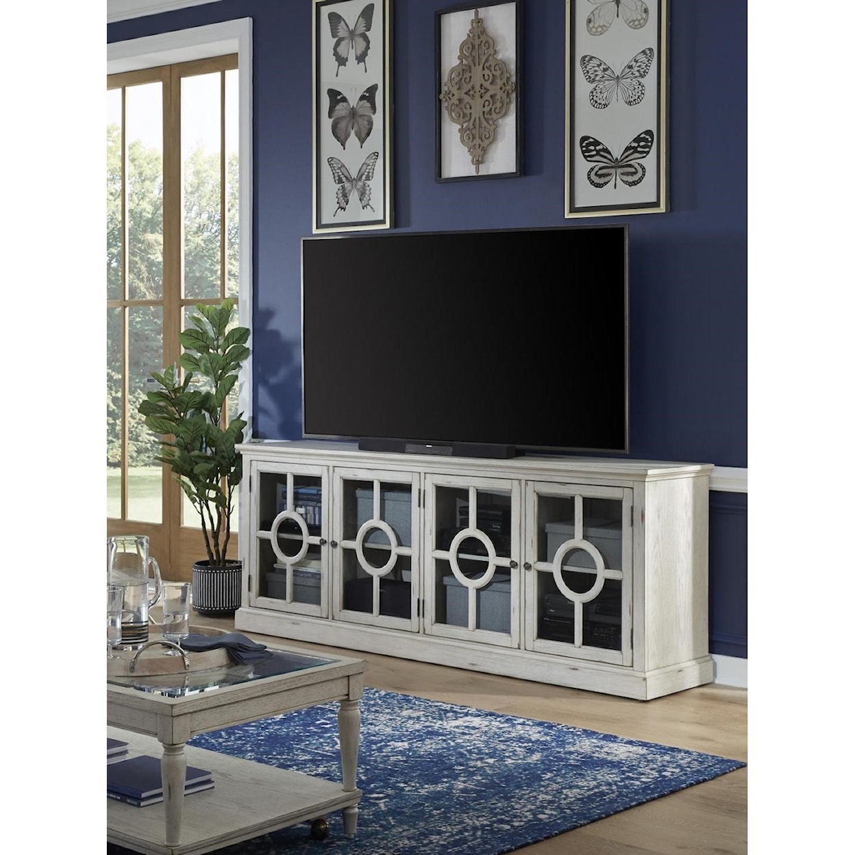 Aspenhome Radius 86" TV Stand