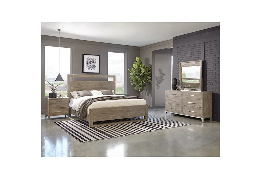 Intrigue King Bedroom Group by Riverside Furniture at Zak's Home