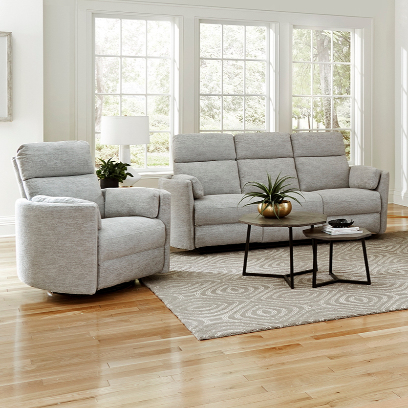 Power Reclining Sofa and Recliner Set