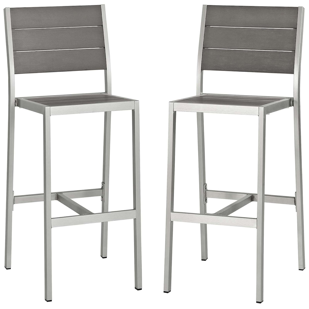 Modway Shore Outdoor Armless Bar Stool