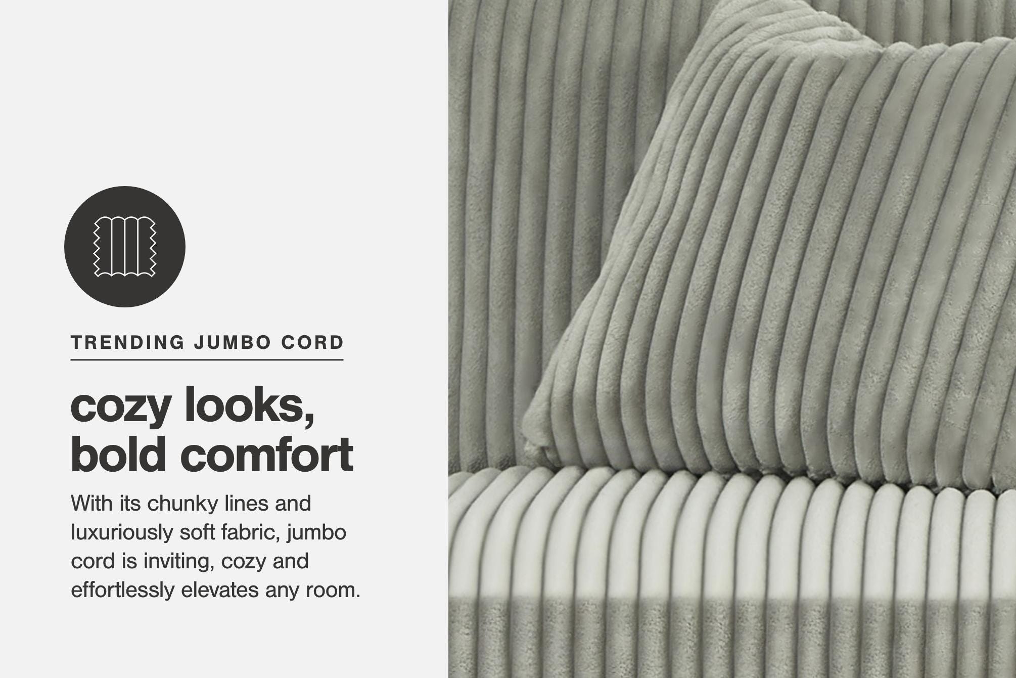 Oversized Accent Ottoman