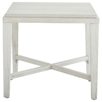 Transitional Bunching Square Cocktail Table