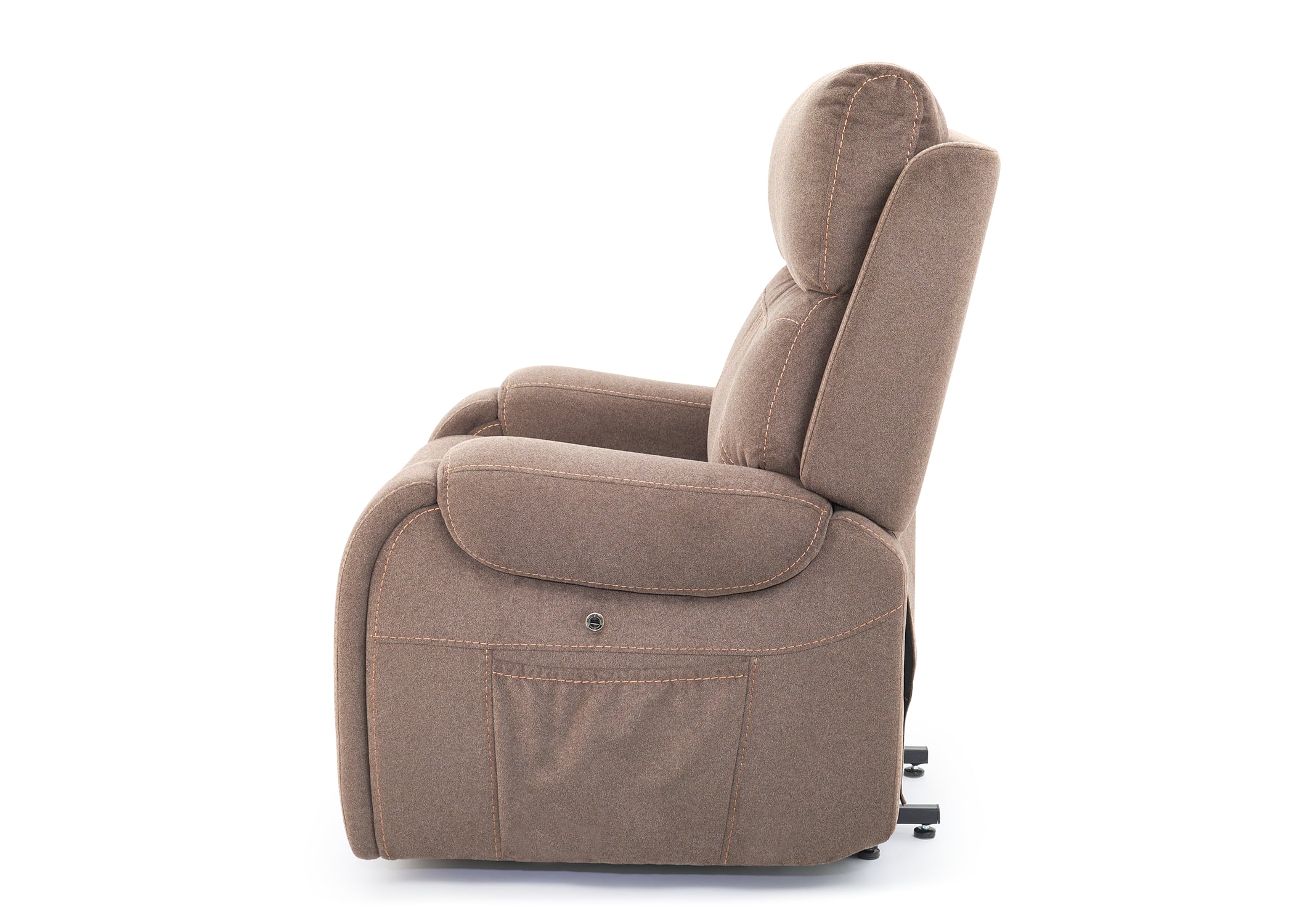 UltraComfort UltraCozy Power Recliner w/ Headrest & Lumbar