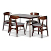 New Classic Furniture Morocco 5-Piece Dining Set