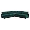 Modway Commix 5-Piece Sectional Sofa