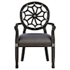 Powell Spider Web Back Accent Chair