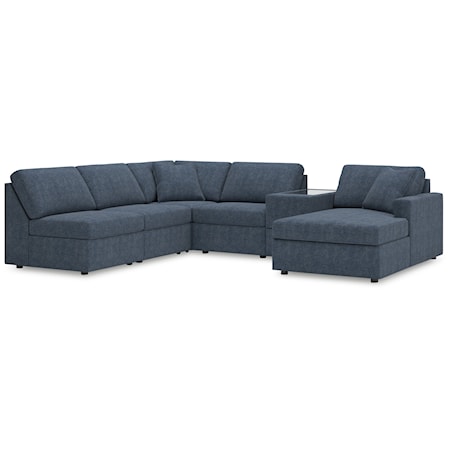 6-Piece Sectional With Chaise