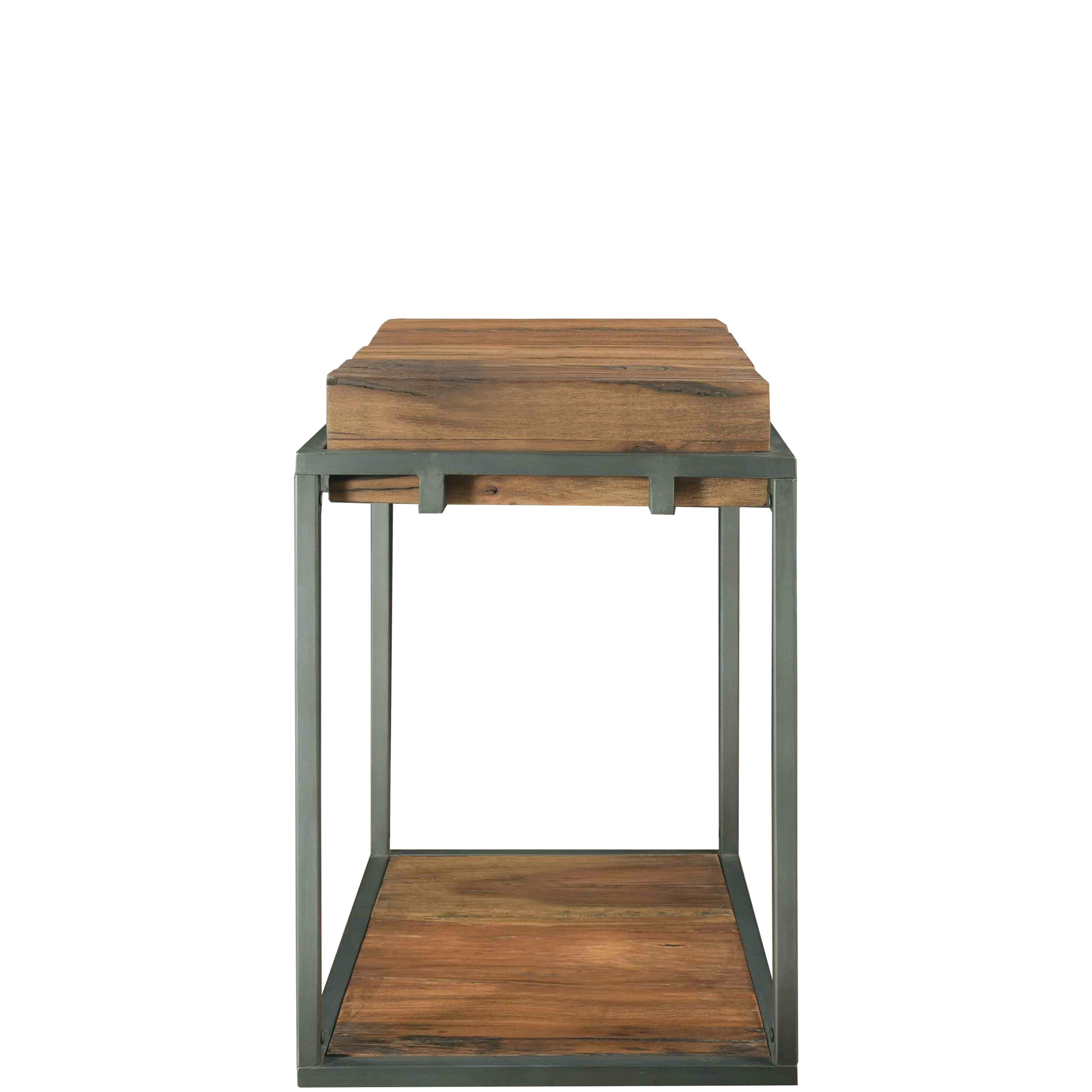 industrial chairside table