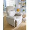 Bravo Furniture Jodie Power Swivel Recliner w/ Adjustable Arms