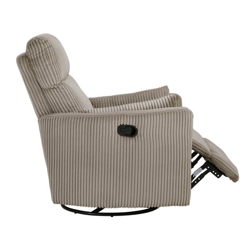Homelegance Traverse Manual Swivel Glider Recliner