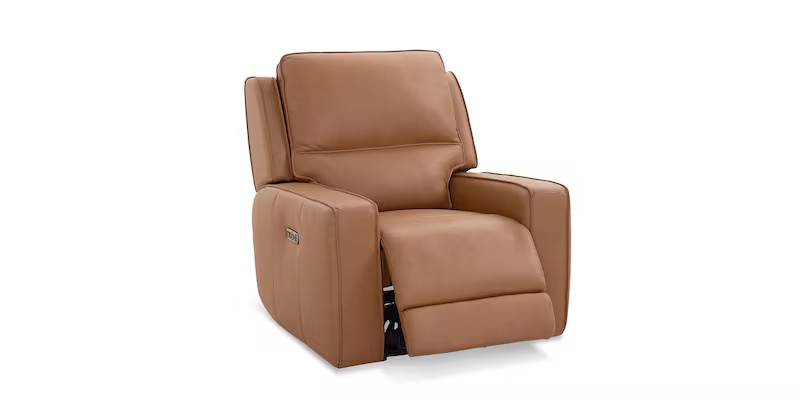 Bassett Club Level - Raymond Power Recliner with USB Ports