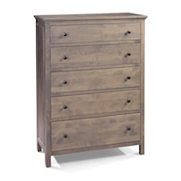 American Made Solid Wood Master Chest - 1 Deep Drawer