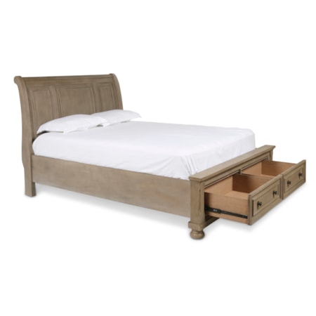 Queen Storage Bed