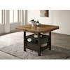 Crown Mark OAKLY Counter Height Table