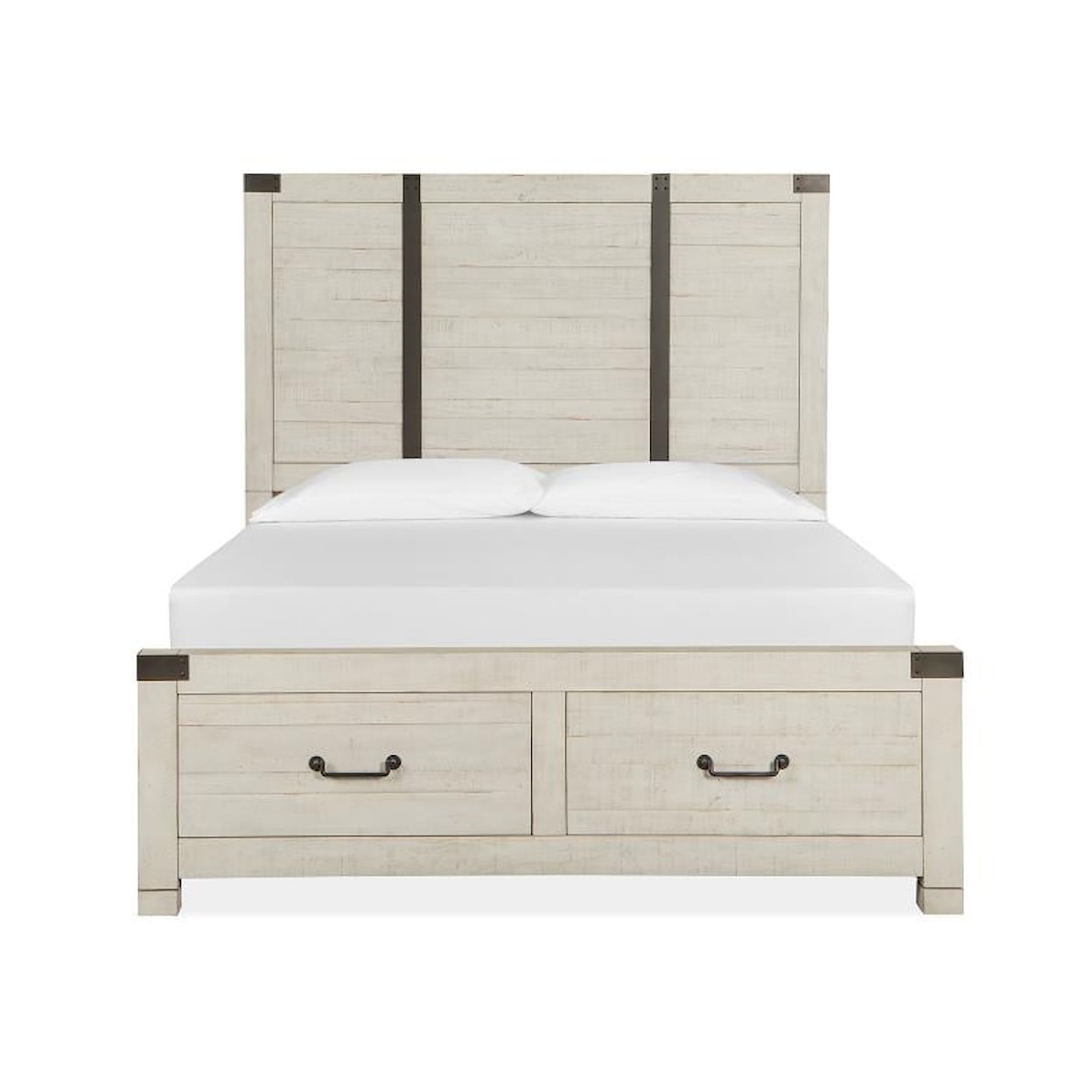 Magnussen Home Chesters Mill Bedoom Queen Panel Storage Bed