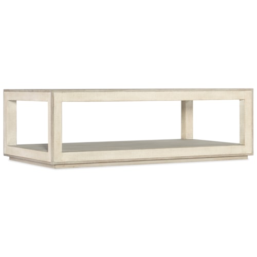 Contemporary Rectangular Cocktail Table