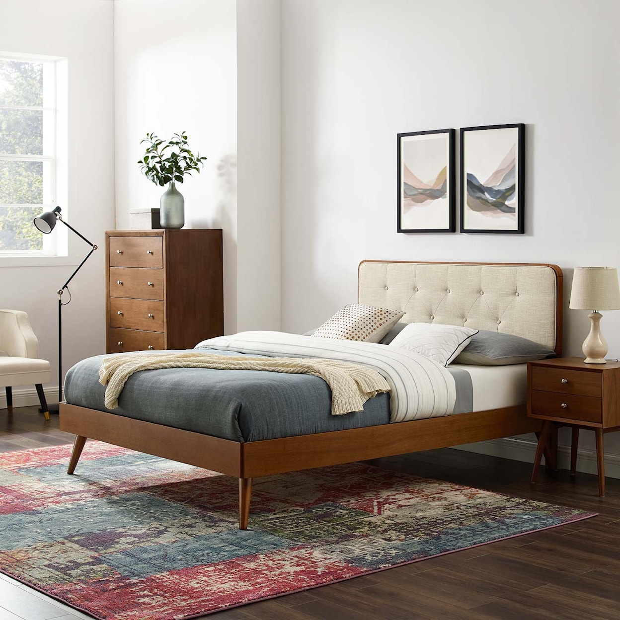 Modway Bridgette Queen Platform Bed