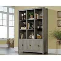 Contemporary Storage Display Cabinet with Adjustable Shelving