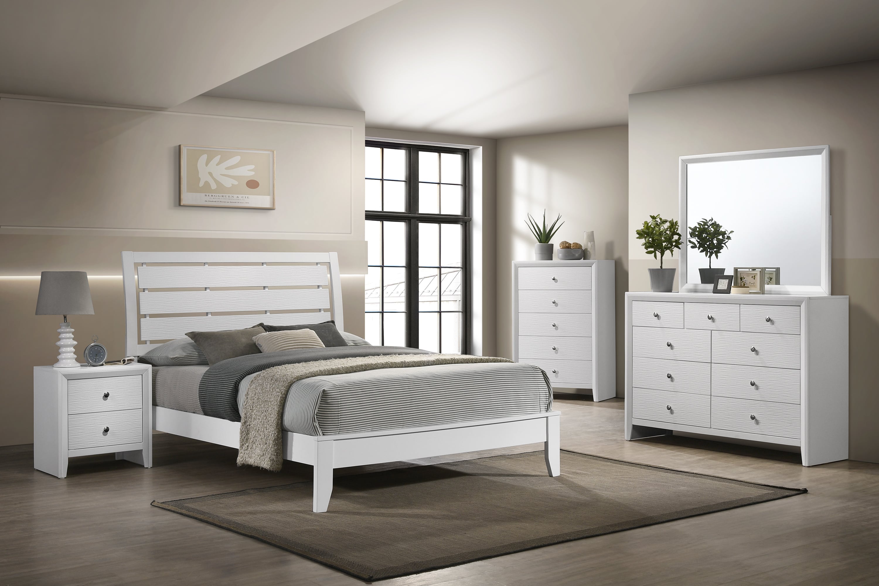 Queen Panel Bed