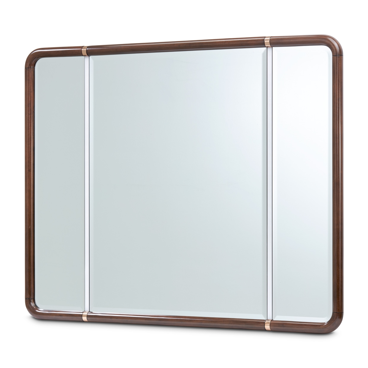 Michael Amini Mason Park Beveled Dresser Mirror w/LED Lighting