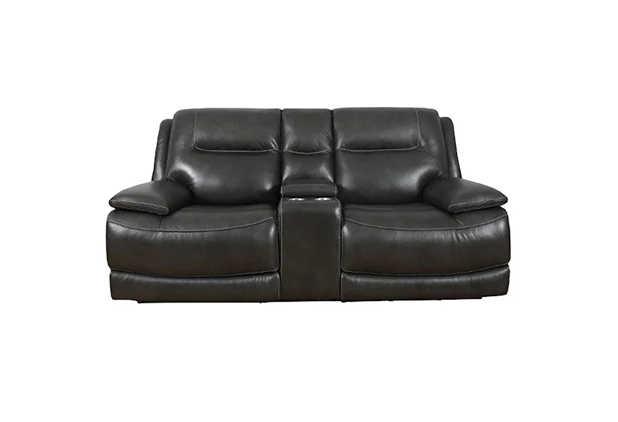 Colossus - Napoli Grey Power Loveseat by Parker Living at Galleria Furniture, Inc.