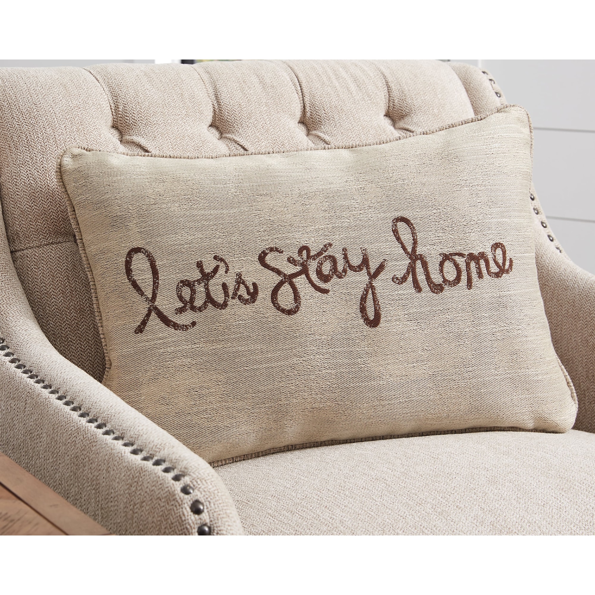 Signature Design by Ashley Lets Stay Home A1000554 Pillow (Set of 4), Royal Furniture