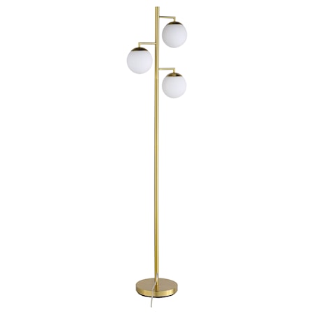 Sena Spherical Bulb Tree Floor Lamp