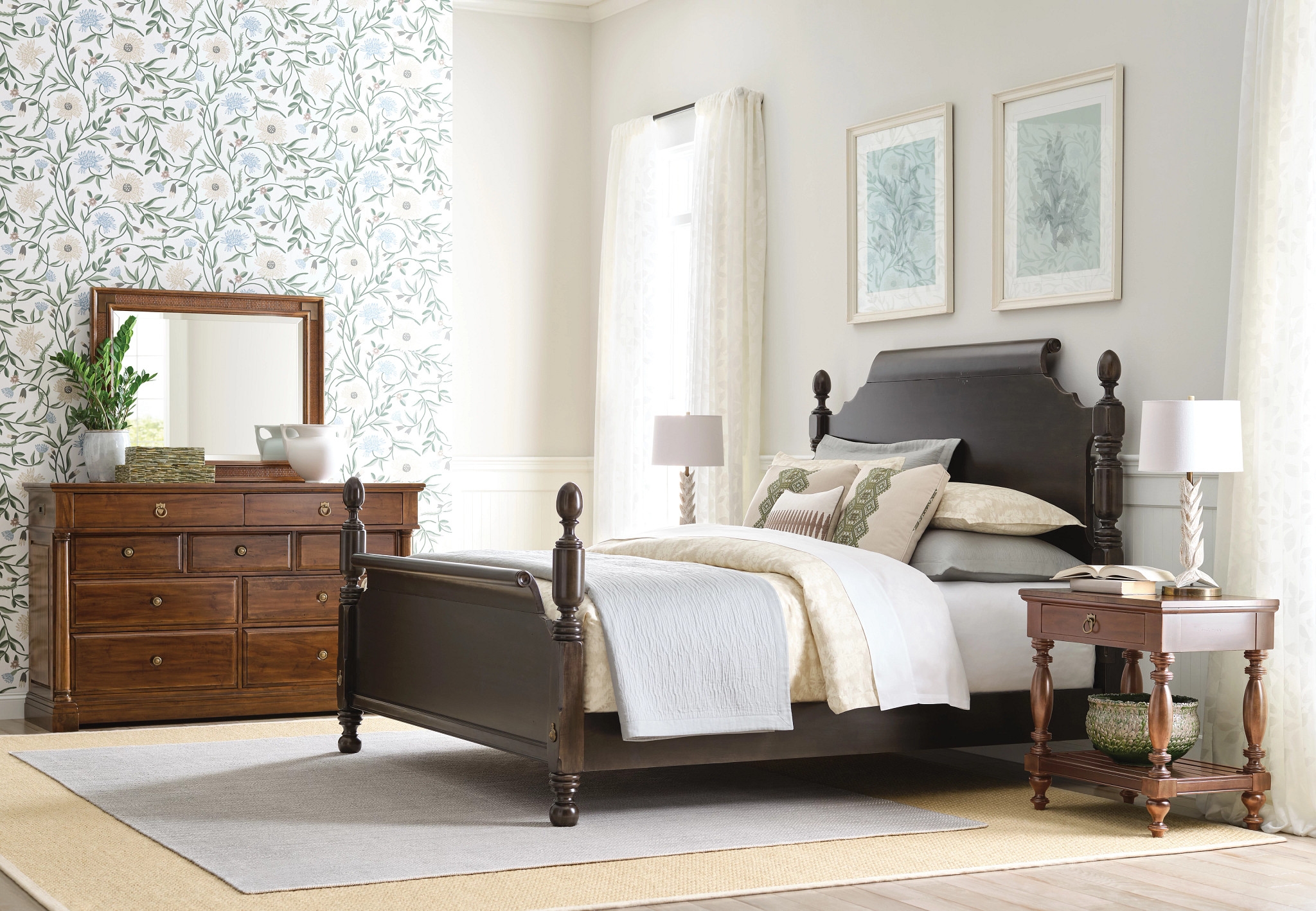 Kincaid Furniture Bridgetown Queen Poster Bed