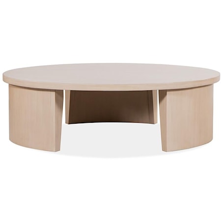 Round Accent Cocktail Table