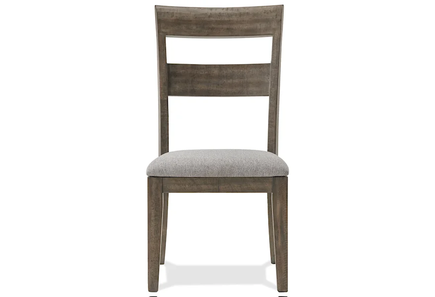Bradford Ladder Back Upholstered Side Chair by Riverside Furniture at Mueller Furniture