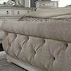 Liberty Furniture Abbey Park Upholstered King Sleigh Bed