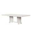 New Classic Furniture Cambria Hills Trestle Dining Table