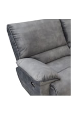 Steve Silver Simone Casual 4-Seat Power Reclining Sectional Sofa with USB Ports and Cupholders