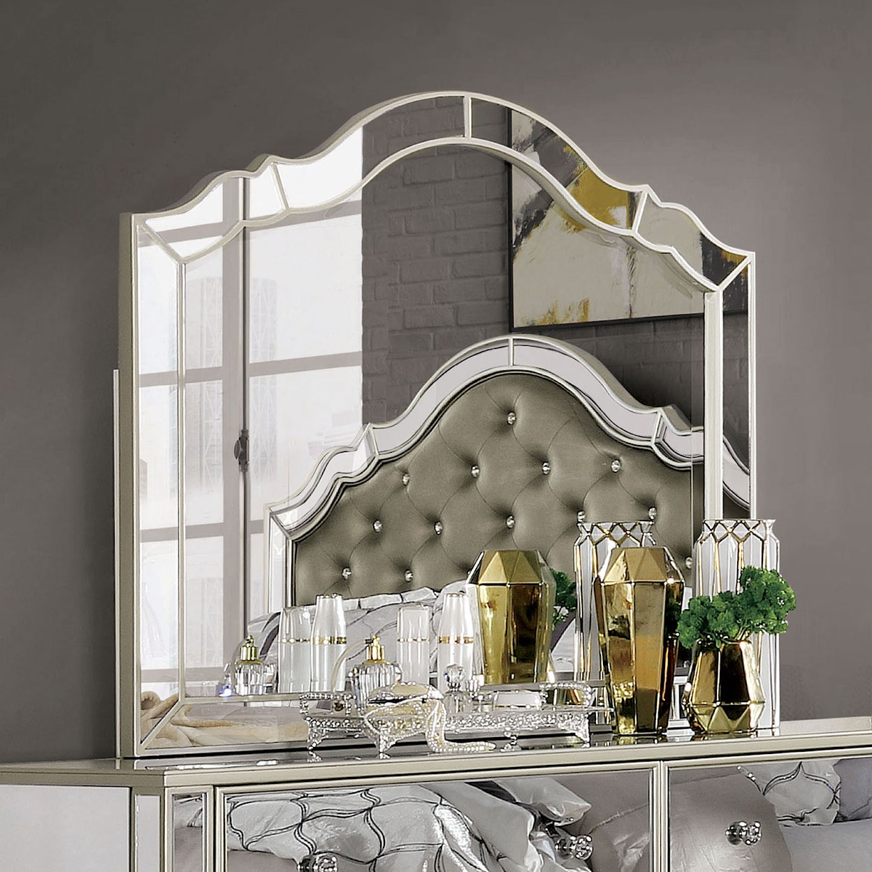 Furniture of America Eliora Mirror