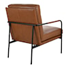 Moe's Home Collection Verlaine Chair Chestnut Brown
