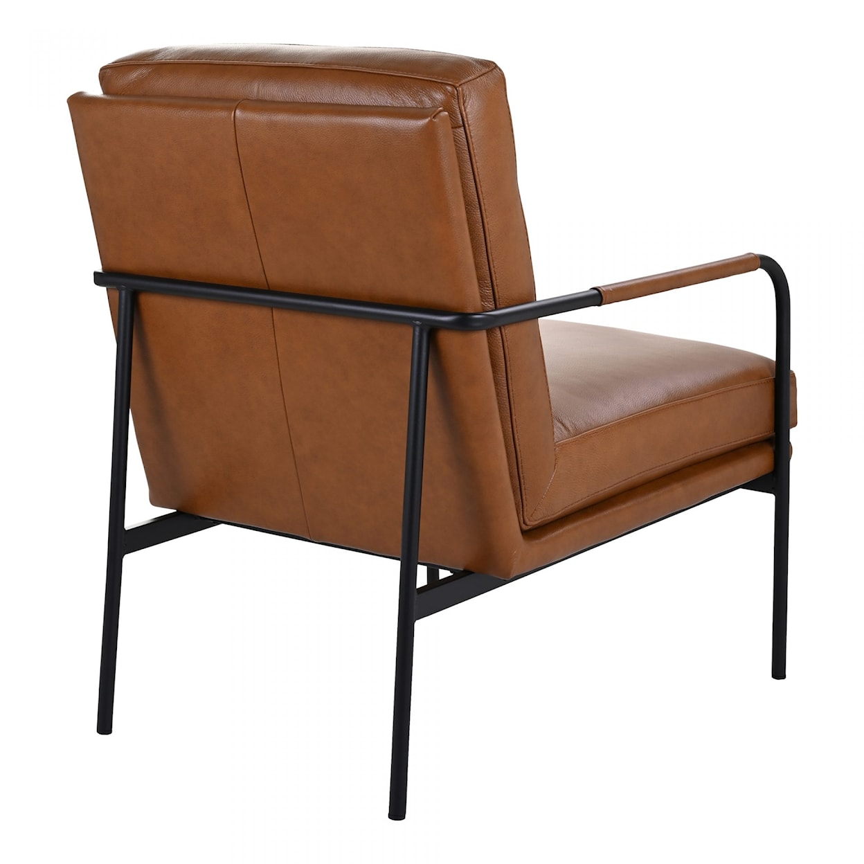 Moe's Home Collection Verlaine Chair Chestnut Brown