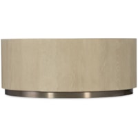 Contemporary Cocktail Table with Casters