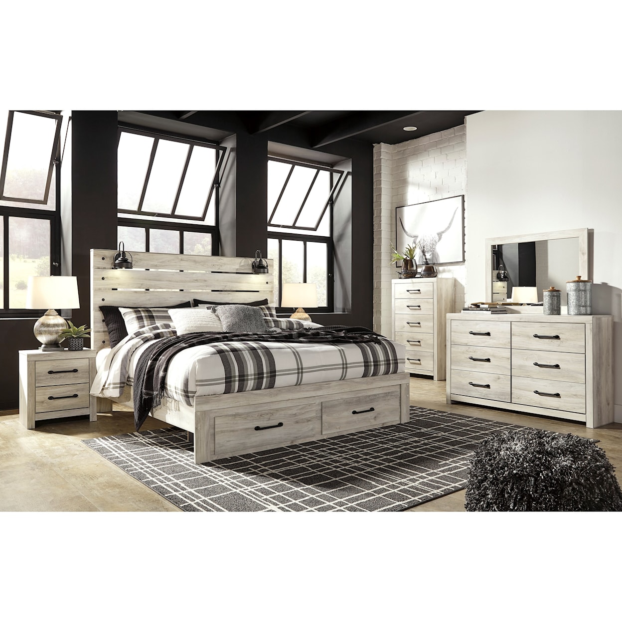 Ashley Signature Design Cambeck King Bedroom Group