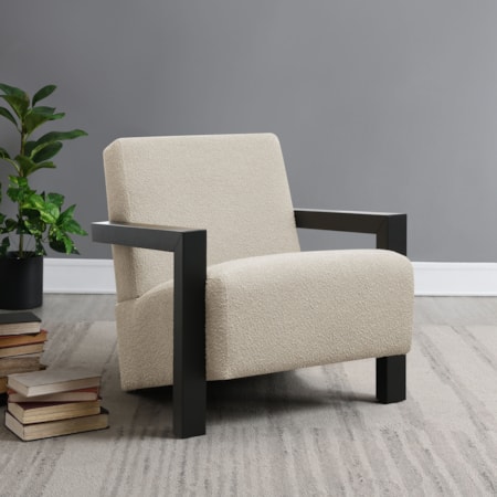 Fitzroy Accent Arm Chair Latte