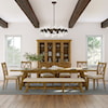 VFM Signature Telluride Trestle Ext. Dining Table