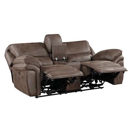 Dual Power Reclining Loveseat